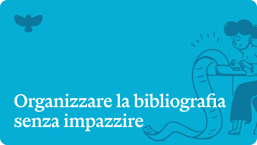 Athena Organizzare la bibliografia senza impazzire