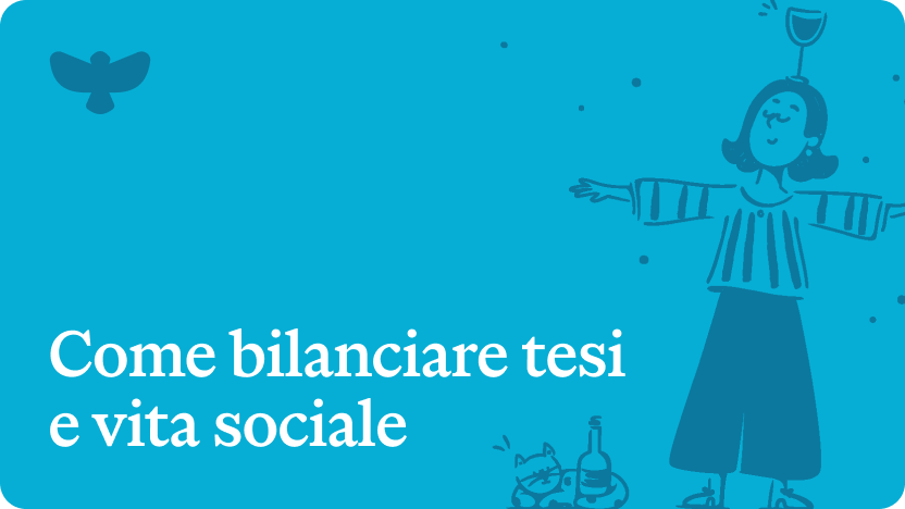 Athena Come bilanciare tesi e vita sociale